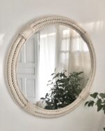 Nautical ogledalo Linderior mirror cotton