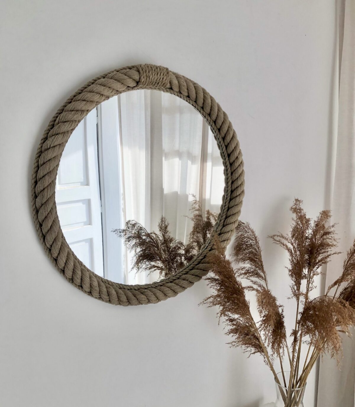linderior ogledalo konop lana